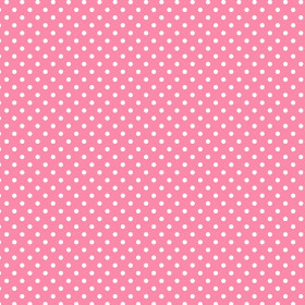 BÍLÉ TEČKY/ růžový