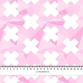 CÍL (adventure) / růžová - lehký, česaný úplet