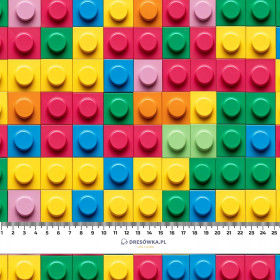 COLORFUL BLOCKS VZ. 3 - tkanina bawełniana