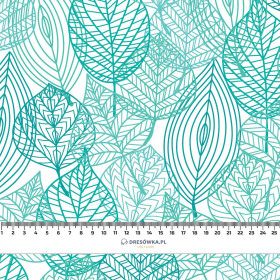 LISTKI - teplákovina počesaná s elastanem ITY