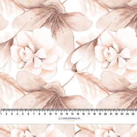 RETRO FLOWERS vz. 1 - tkanina bawełniana