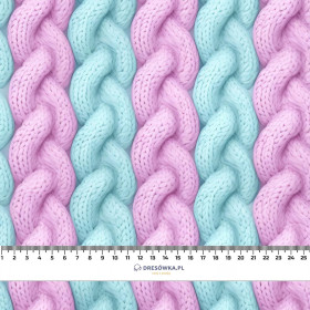 IMITATION PASTEL SWEATER VZ. 4 - tkanina bawełniana