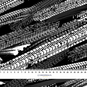 TIRE MARKS VZ. 4 - Hydrofobní česaná teplákovina