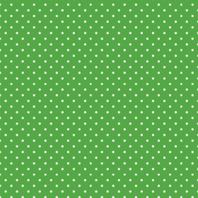 TEČKY BÍLÉ / zelená
