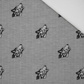 WOLF / NOČNÍ VOLÁNÍ / šedá - Panama 220g