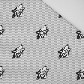 WOLF / NOČNÍ VOLÁNÍ / bílá - Panama 220g