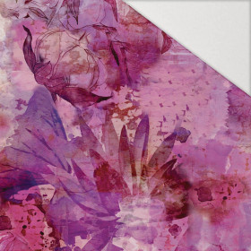 PINK PARADISE WZ. 3 - Hydrofobní česaná teplákovina