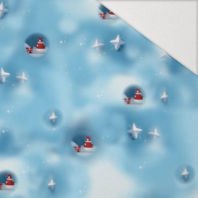 HAPPY CHRISTMAS VZ. 5 - Hydrofobní česaná teplákovina