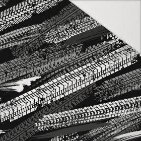 TIRE MARKS VZ. 4 - Hydrofobní česaná teplákovina