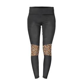 Ženy thermo legíny (GRETA) - LEOPARD / SKVRNY - Sada šití