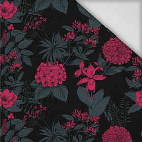 KVĚTINY / viva magenta - lycra 300g