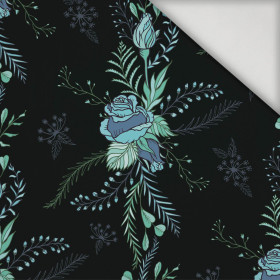 RŮŽE VZ. 6 / černá - lycra 300g