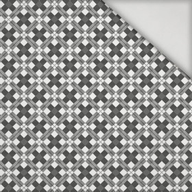 ŠEDÁ KOSTKA  - lycra 300g