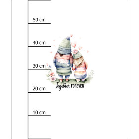 TOGETHER FOREVER - panel (60cm x 50cm) teplákovina