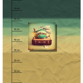 TRAVEL TIME VZ. 2 - Panel (75cm x 80cm), softshell 