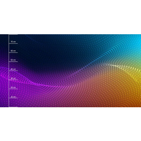 ABSTRAKCE vz. 6 - PANORAMICKÝ PANEL (80cm x 155cm)