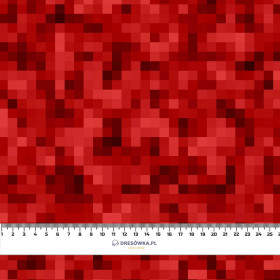 PIXELY Vz. 2 (červená) - tkanina wodoodporna