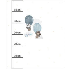 FLY HIGH - panel (60cm x 50cm) SINGLE JERSEY