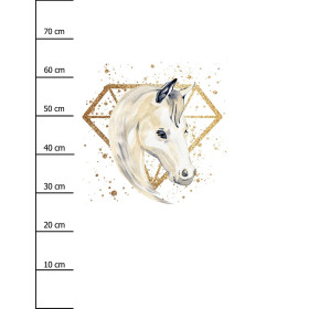 KŮŇ vz. 4 - panel (75cm x 80cm) SINGLE JERSEY