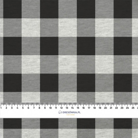 KOSTKA VICHY ČERNÁ / Melír světle šedý