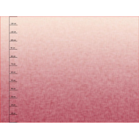 OMBRE / ACID WASH -  fuchsie (světlé růžový) - panel úplet