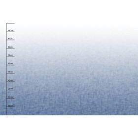 OMBRE / ACID WASH - modrý (bílý) - PANORAMICKÝ PANEL (110cm x 165cm)