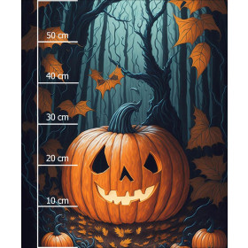 HALLOWEEN PUMPKIN - panel (60cm x 50cm) teplákovina