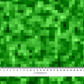 PIXELY Vz. 2 (zelená) - tkanina wodoodporna