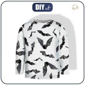 LONGSLEEVE - NETOPÝŘI (ZAČAROVANÁ NOC) - single jersey (134/140)