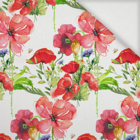 MÁKY VZ. 2 (NA LOUCE) - Tkanina na ubrusy