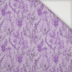 DIGITAL LAVENDER / FLOWERS - Tkanina na ubrusy