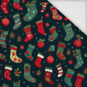 CHRISTMAS SOCKS - Tkanina na ubrusy