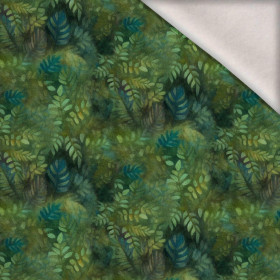 BOHO FOREST VZ. 2 - teplákovina počesaná s elastanem ITY