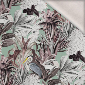 LUXE TROPICAL  vz. 1 - teplákovina počesaná s elastanem ITY