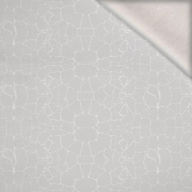 VODNÍ SVĚT (ZÁZEMÍ) / šedá - teplákovina počesaná s elastanem ITY