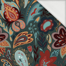 MOTÝLCI / barevná - teplákovina s elastanem ITY