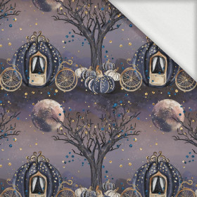 ZAČAROVANÝ KOČÁR (ZAČAROVANÁ NOC) - teplákovina s elastanem