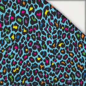 NEON LEOPARD vz. 3 - lehký, česaný úplet