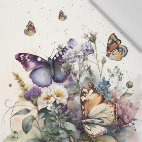 BEAUTIFUL BUTTERFLY VZ. 2 - Paneel (75cm x 80cm) bavlněná tkanina