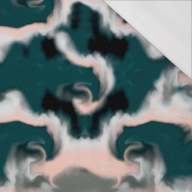 ABSTRAKCE vz. 1 - organický úplet single jersey s elastanem