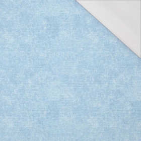 ACID WASH / AZUROVÝ - organický úplet single jersey s elastanem 