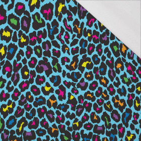 NEON LEOPARD vz. 3 - organický úplet single jersey s elastanem 