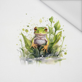 WATERCOLOR FROG - Paneel (60cm x 50cm) Voděodolná tkanina Oxford
