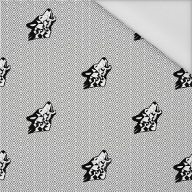 WOLF / NOČNÍ VOLÁNÍ / bílá - tkanina wodoodporna