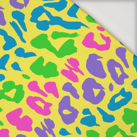 NEON LEOPARD vz.2 - Jersey viskózový