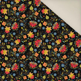 FOLK KVĚTINY- Potahový velur 