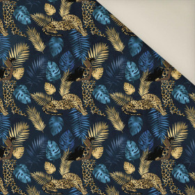 GOLD LEOPARD- Potahový velur 