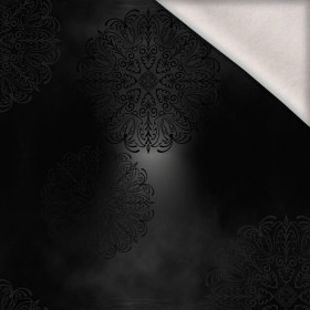 MISTY MANDALA - teplákovina počesaná s elastanem ITY