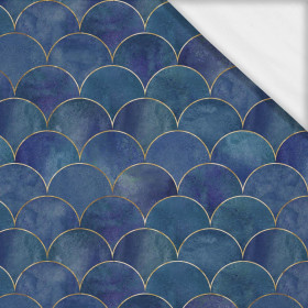 ŁUSKI - teplákovina s elastanem