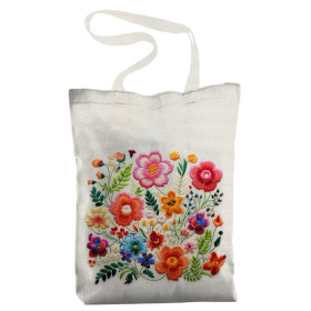 SHOPPER KABELKA - FLOWERS 3D WZ. 17 - Sada šití